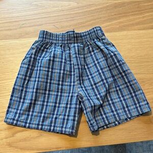 Vintage checkered shorts banana split 3T